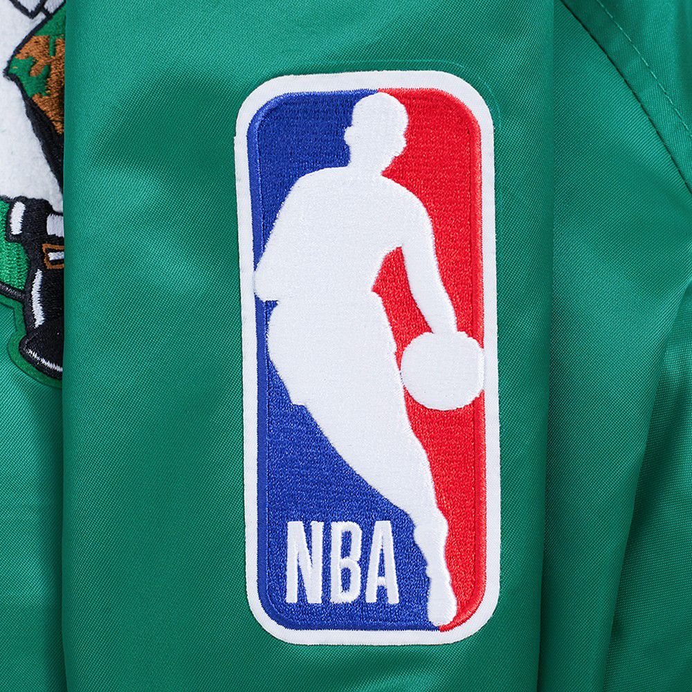 Pro Standard Men's Boston Celtics Green Best of Satin Jacket product image