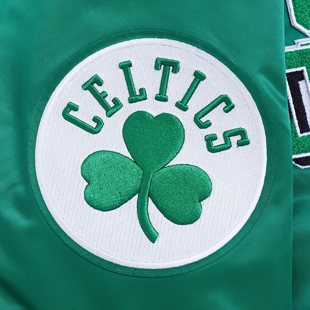 Pro Standard Men's Boston Celtics Green Best of Satin Jacket product image