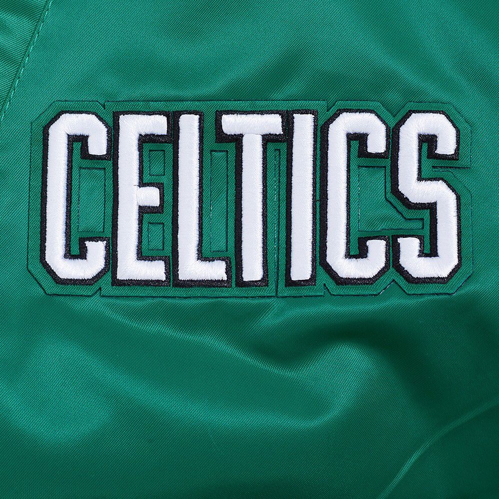 Pro Standard Men's Boston Celtics Green Best of Satin Jacket product image