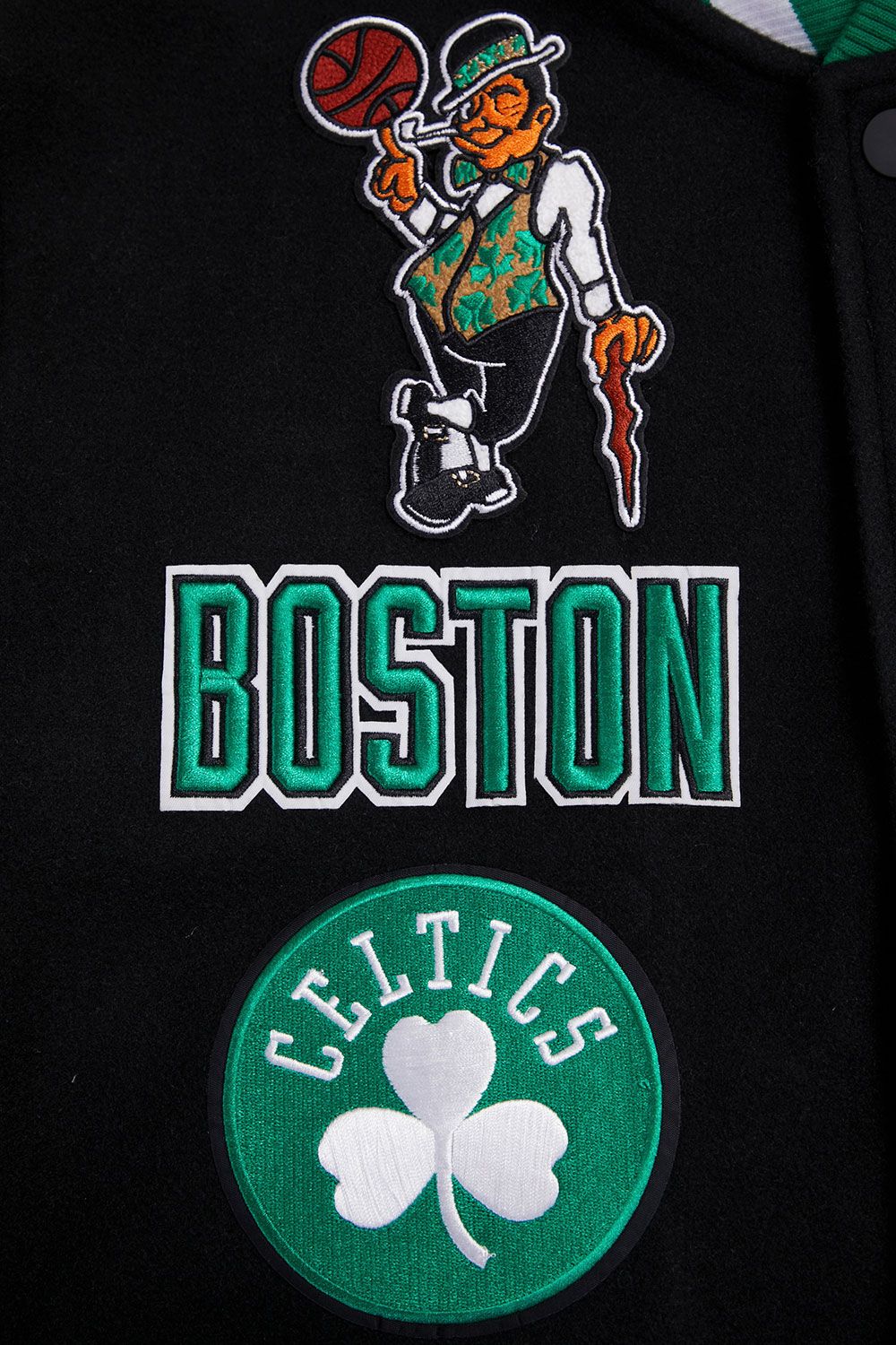 Pro Standard Women's Boston Celtics Varsity Jacket product image