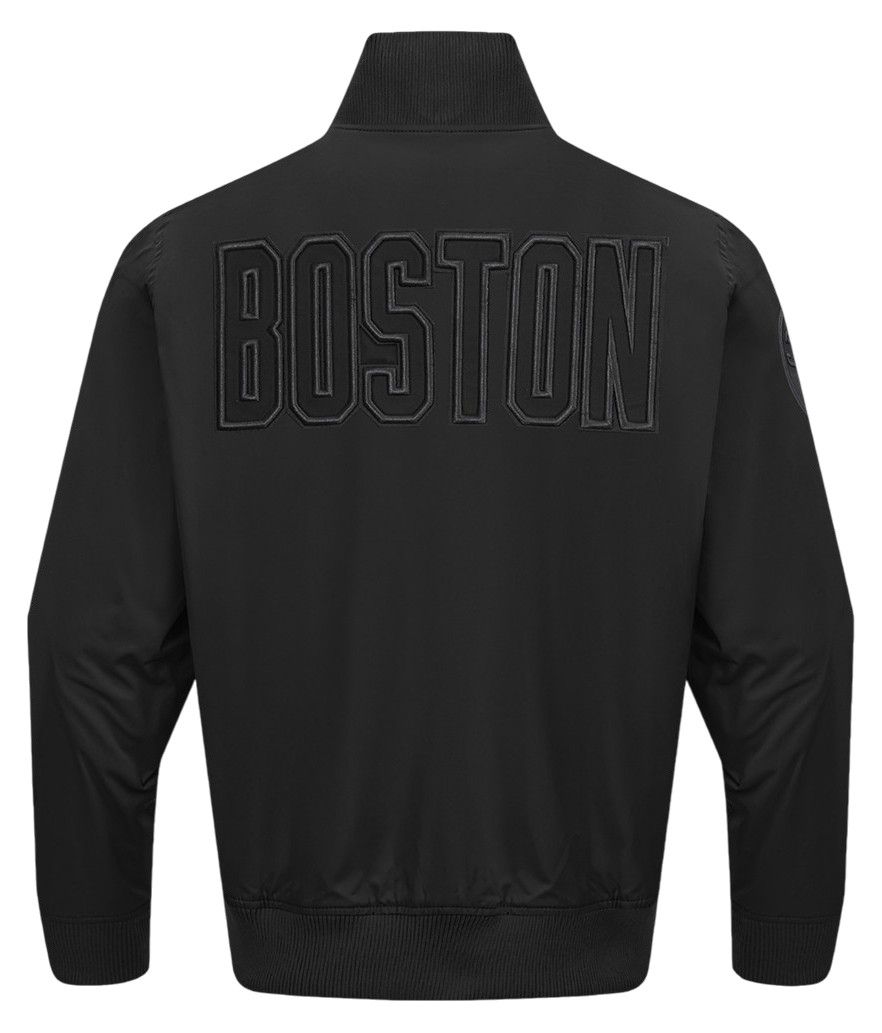 Pro Standard Men's Boston Celtics Black Neutral Twill Jacket product image