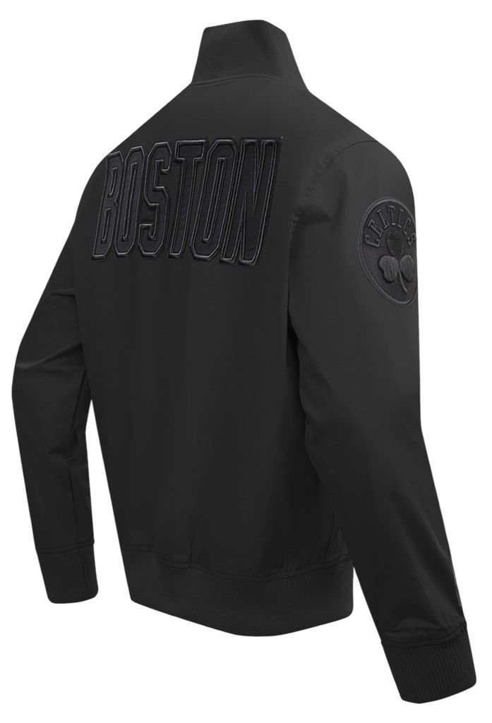 Pro Standard Men's Boston Celtics Black Neutral Twill Jacket product image