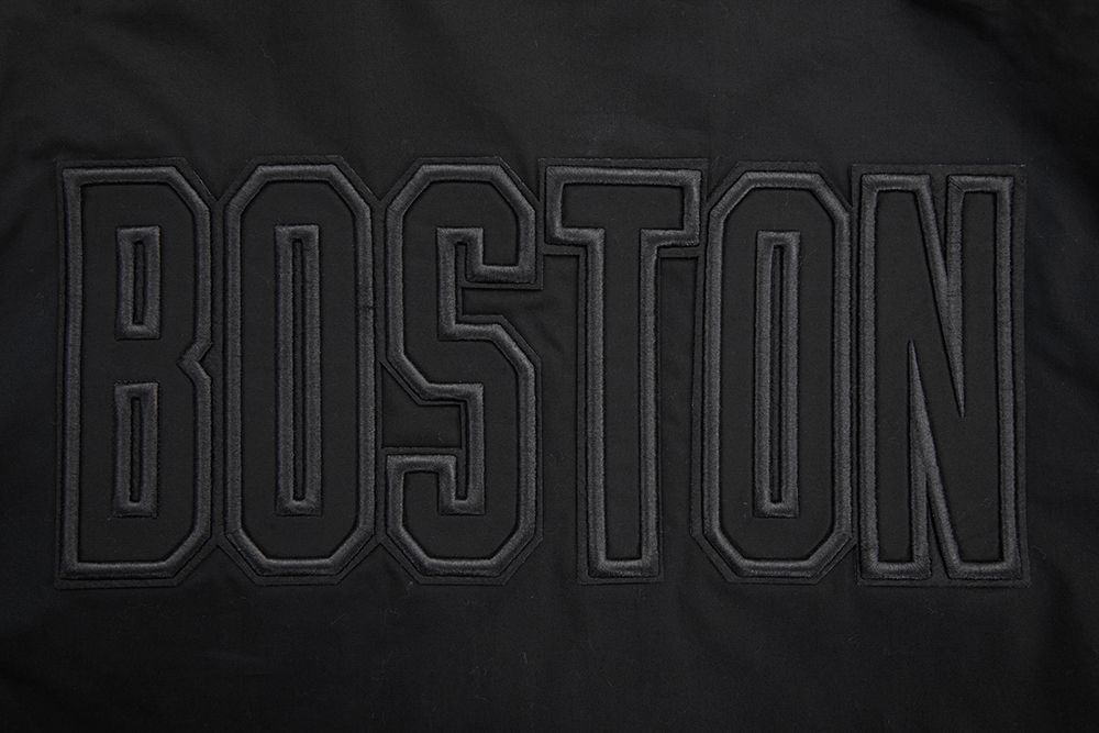 Pro Standard Men's Boston Celtics Black Neutral Twill Jacket product image