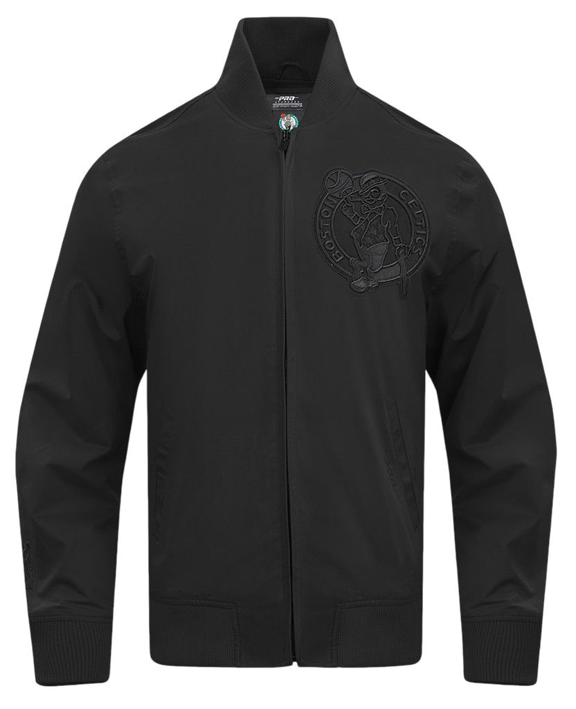 Pro Standard Men's Boston Celtics Black Neutral Twill Jacket product image