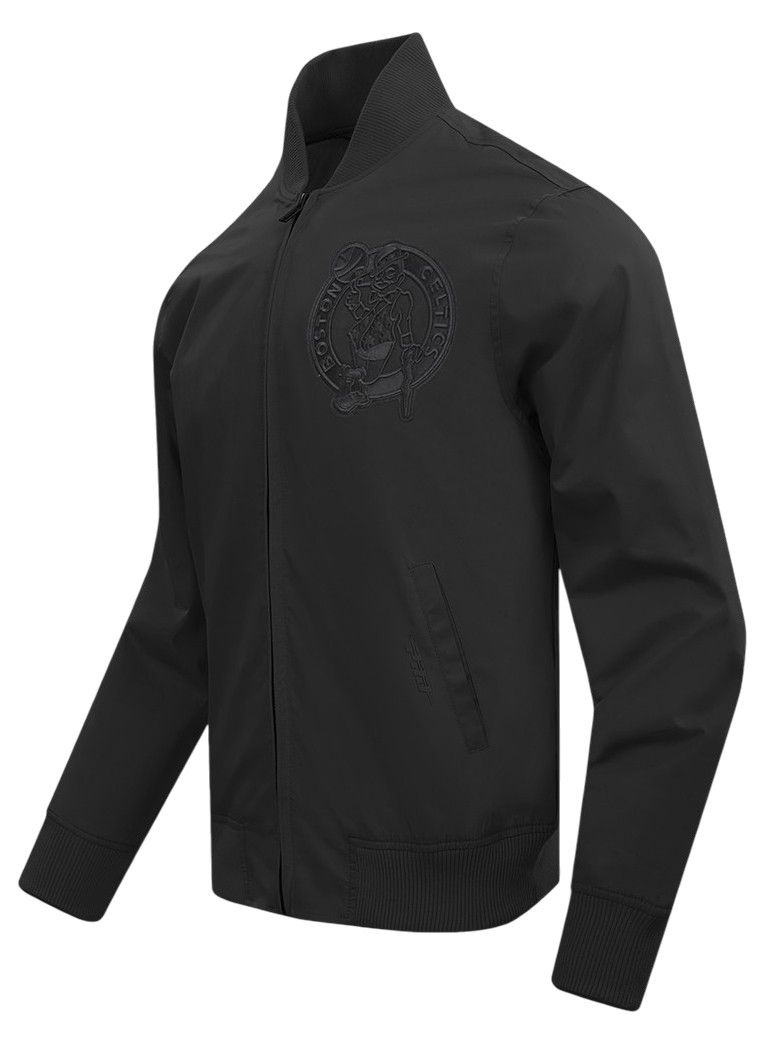 Pro Standard Men's Boston Celtics Black Neutral Twill Jacket product image
