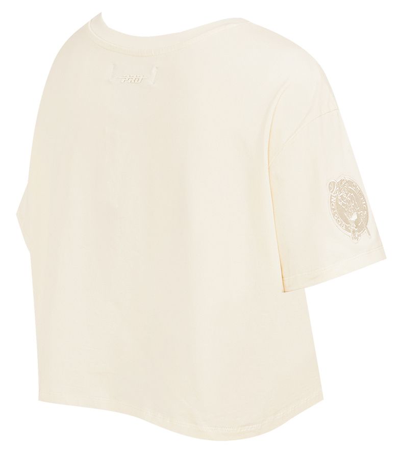 Pro Standard Women's Boston Celtics Boxy Off White T-Shirt product image