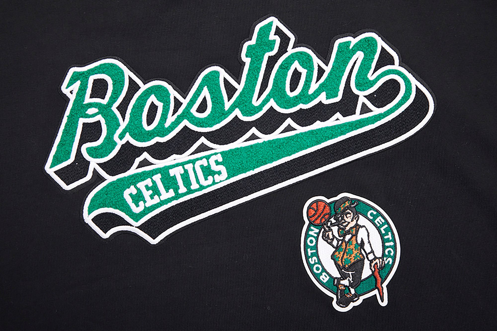 Pro Standard Women's Boston Celtics Black Script Boyfriend T-Shirt product image