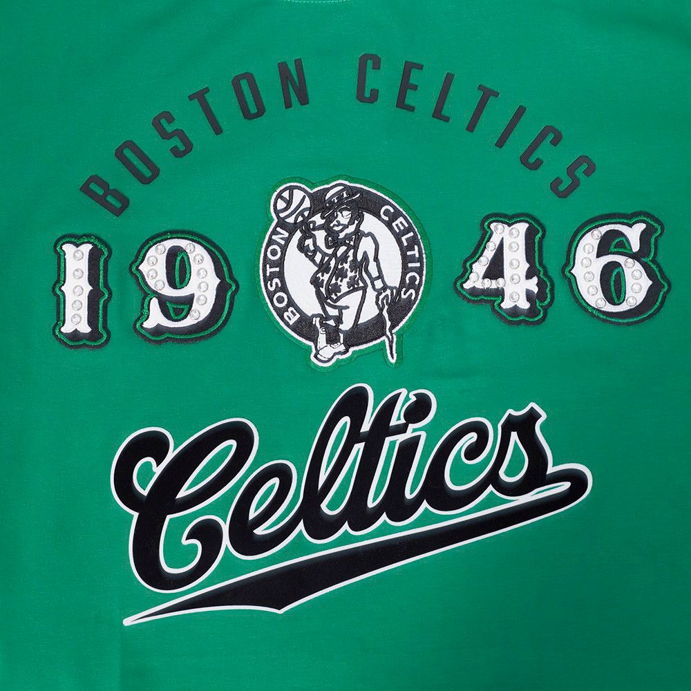 Pro Standard Women's Boston Celtics Green Legacy Boxy T-Shirt product image