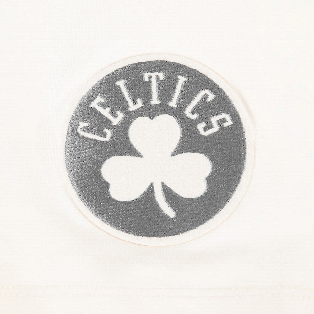 Pro Standard Women's Boston Celtics Off White Legacy Slim T-Shirt product image