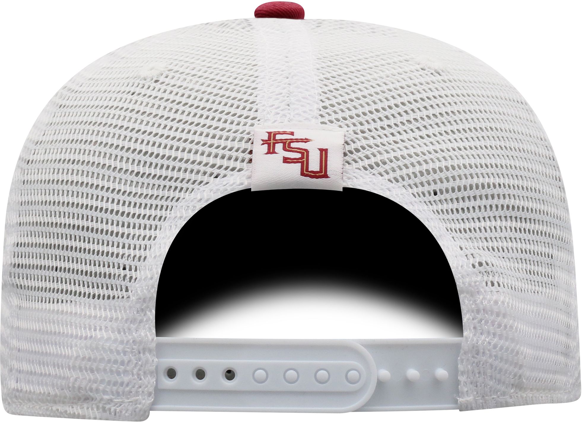 Top of the World Men's Florida State Seminoles Garnet/White Trucker Adjustable Hat product image