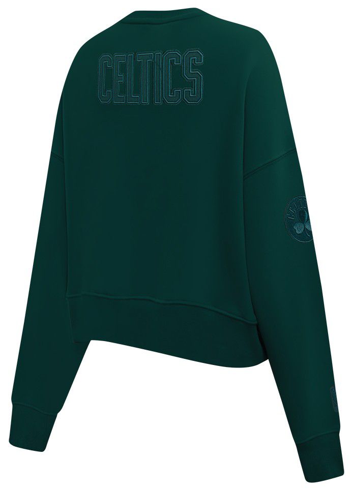 Pro Standard Women's Boston Celtics Green Fleece Crewneck Sweatshirt product image