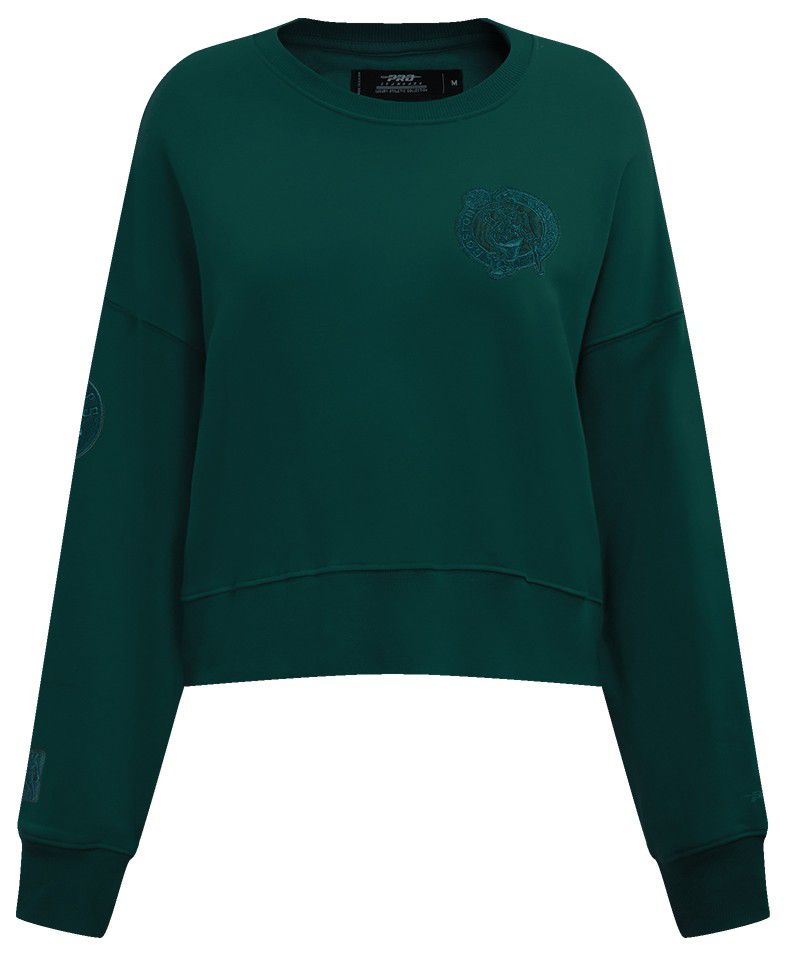 Pro Standard Women's Boston Celtics Green Fleece Crewneck Sweatshirt product image