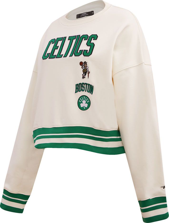 Pro Standard Women's Boston Celtics Ribbed Crewneck Sweatshirt product image