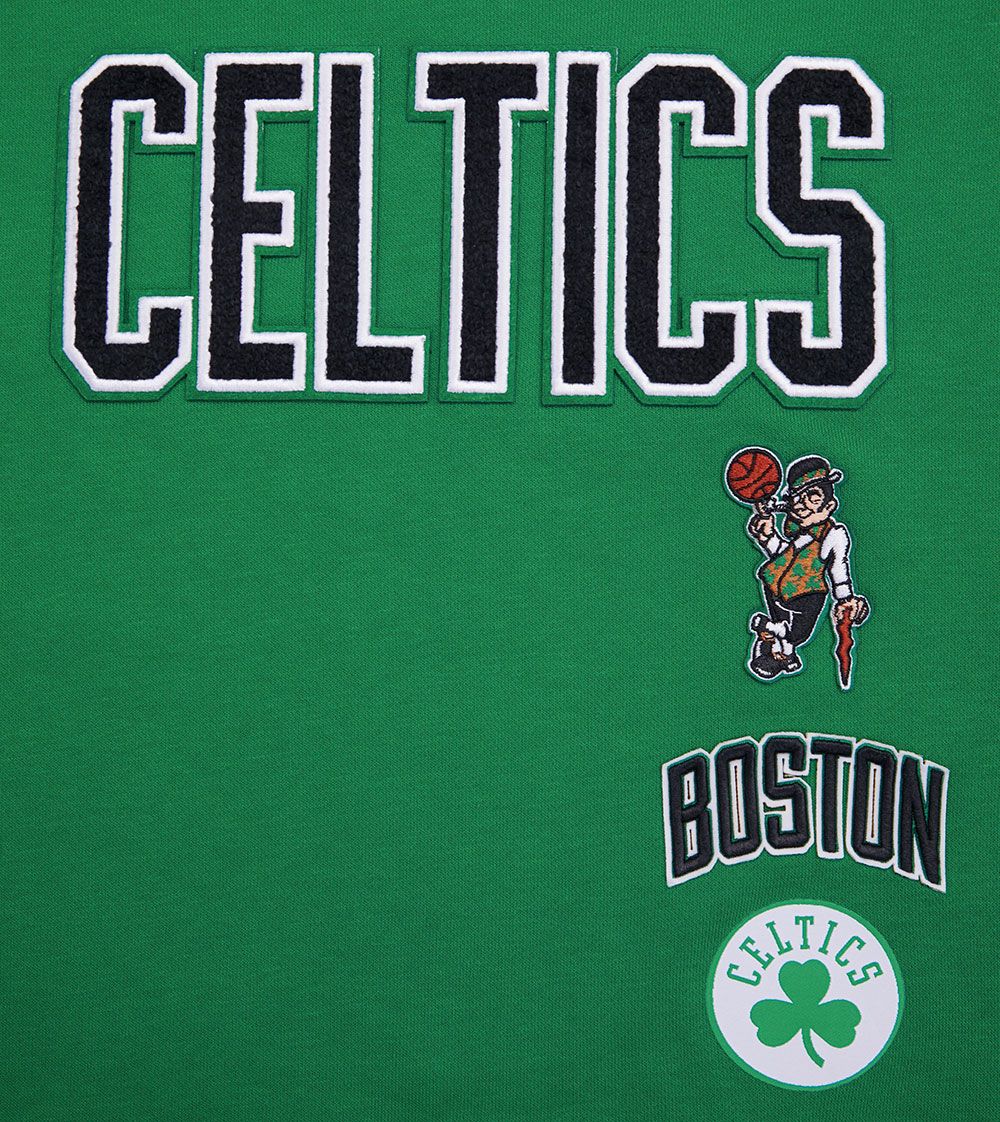 Pro Standard Women's Boston Celtics Ribbed Crewneck Sweatshirt product image