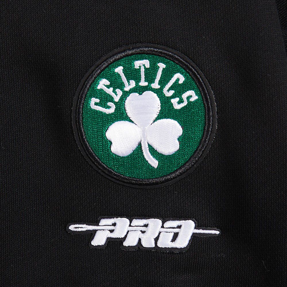 Pro Standard Women's Boston Celtics Black Wingspan Fleece Crewneck Sweatshirt product image