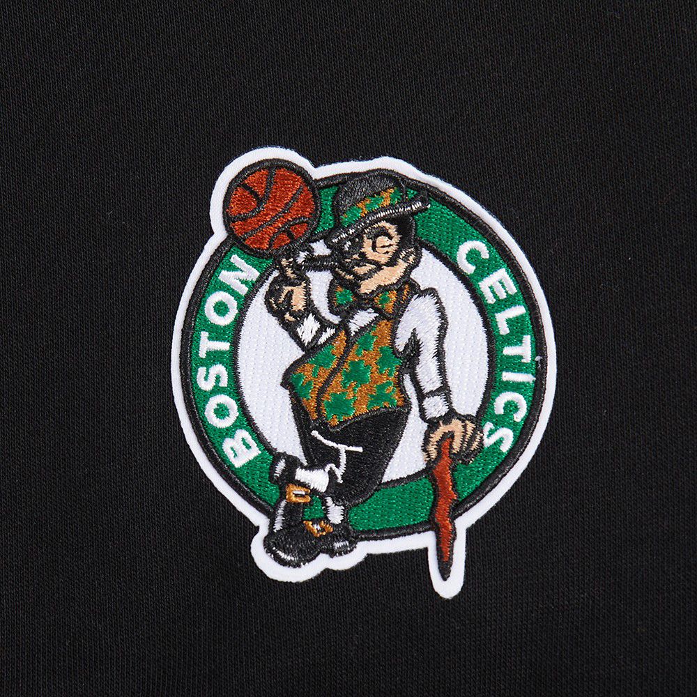 Pro Standard Women's Boston Celtics Black Wingspan Fleece Crewneck Sweatshirt product image