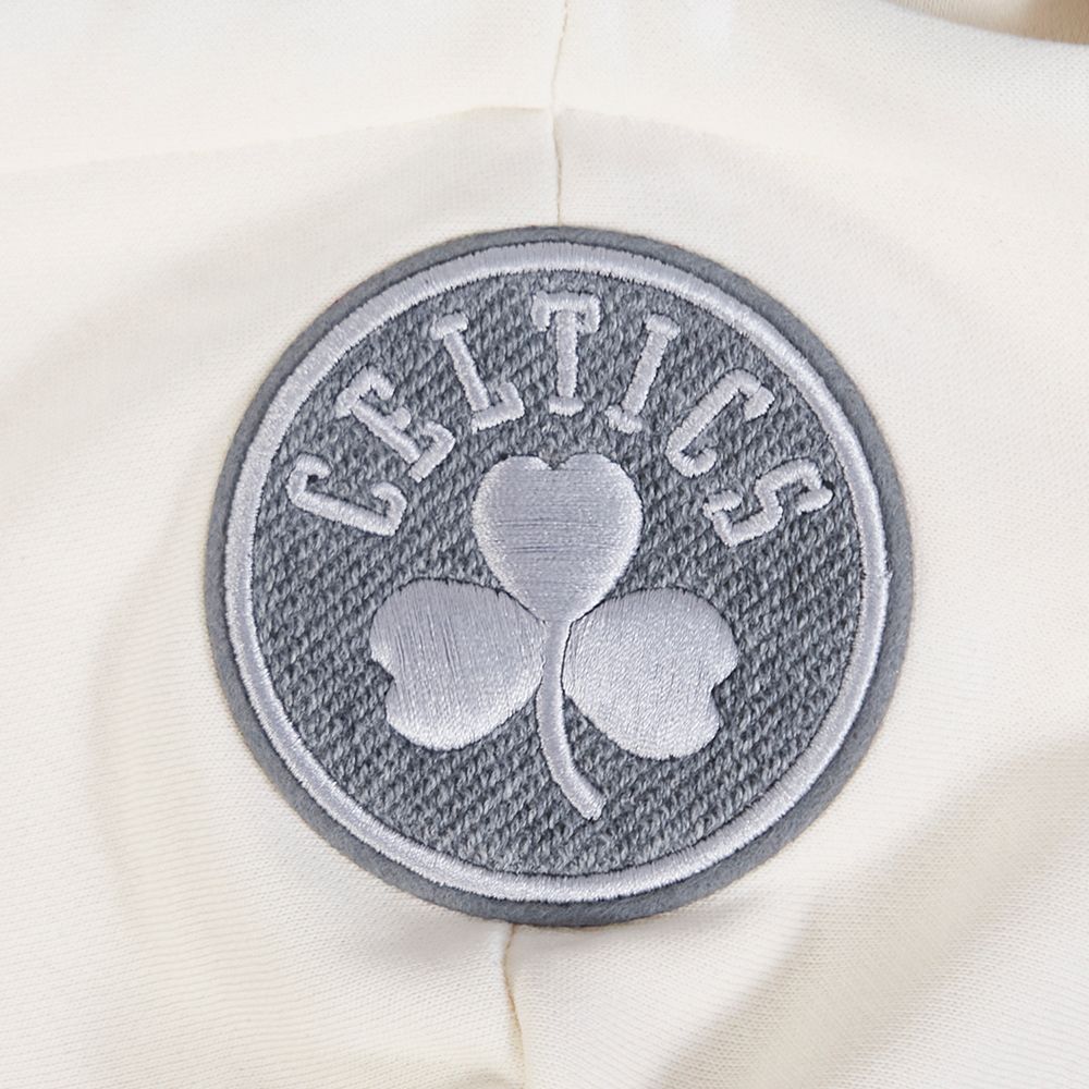 Pro Standard Women's Boston Celtics Black Reverse French Terry Pullover Hoodie product image