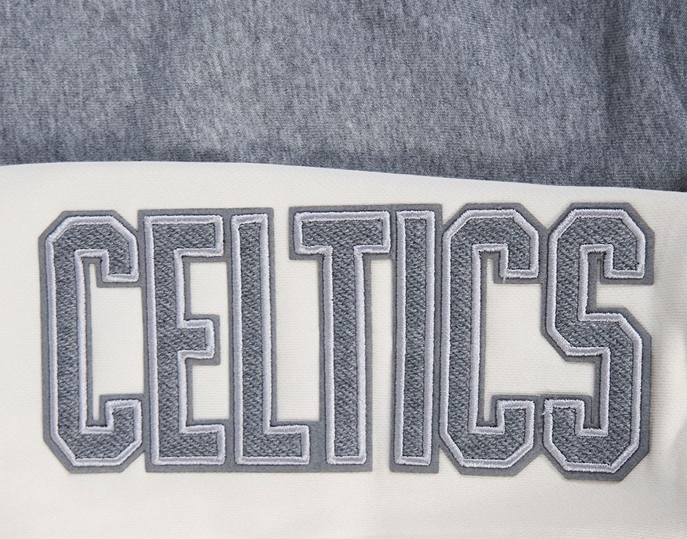 Pro Standard Women's Boston Celtics Black Reverse French Terry Pullover Hoodie product image