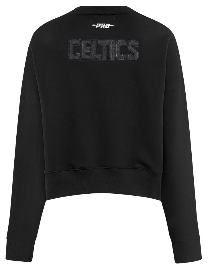 Pro Standard Women's Boston Celtics Black Sketchbook Crewneck Sweatshirt product image