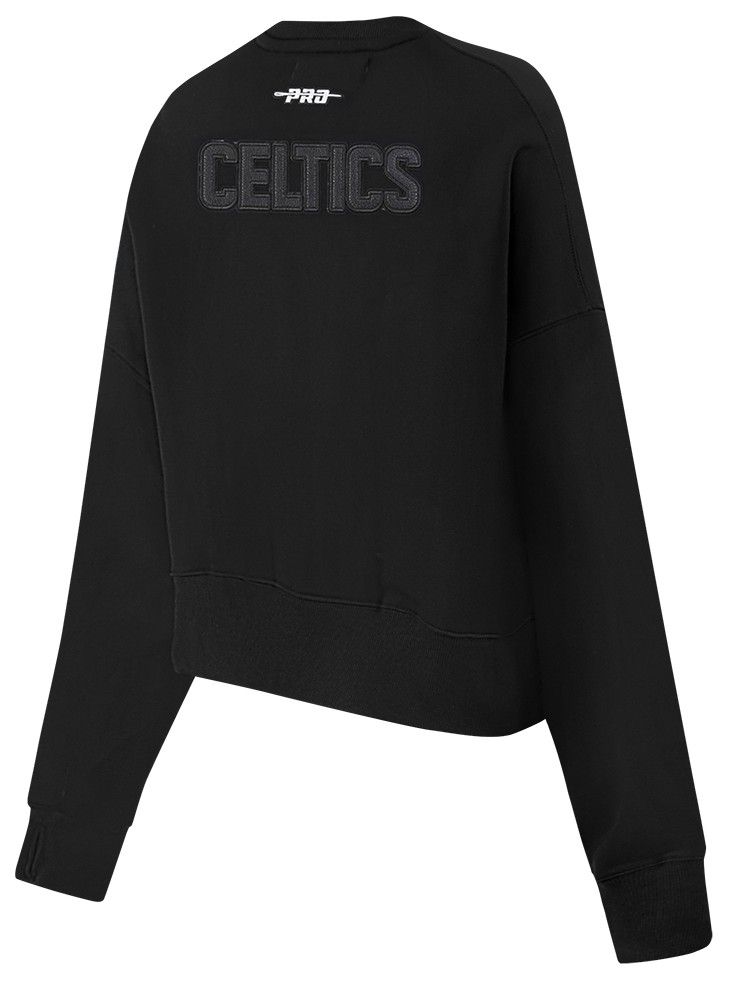 Pro Standard Women's Boston Celtics Black Sketchbook Crewneck Sweatshirt product image