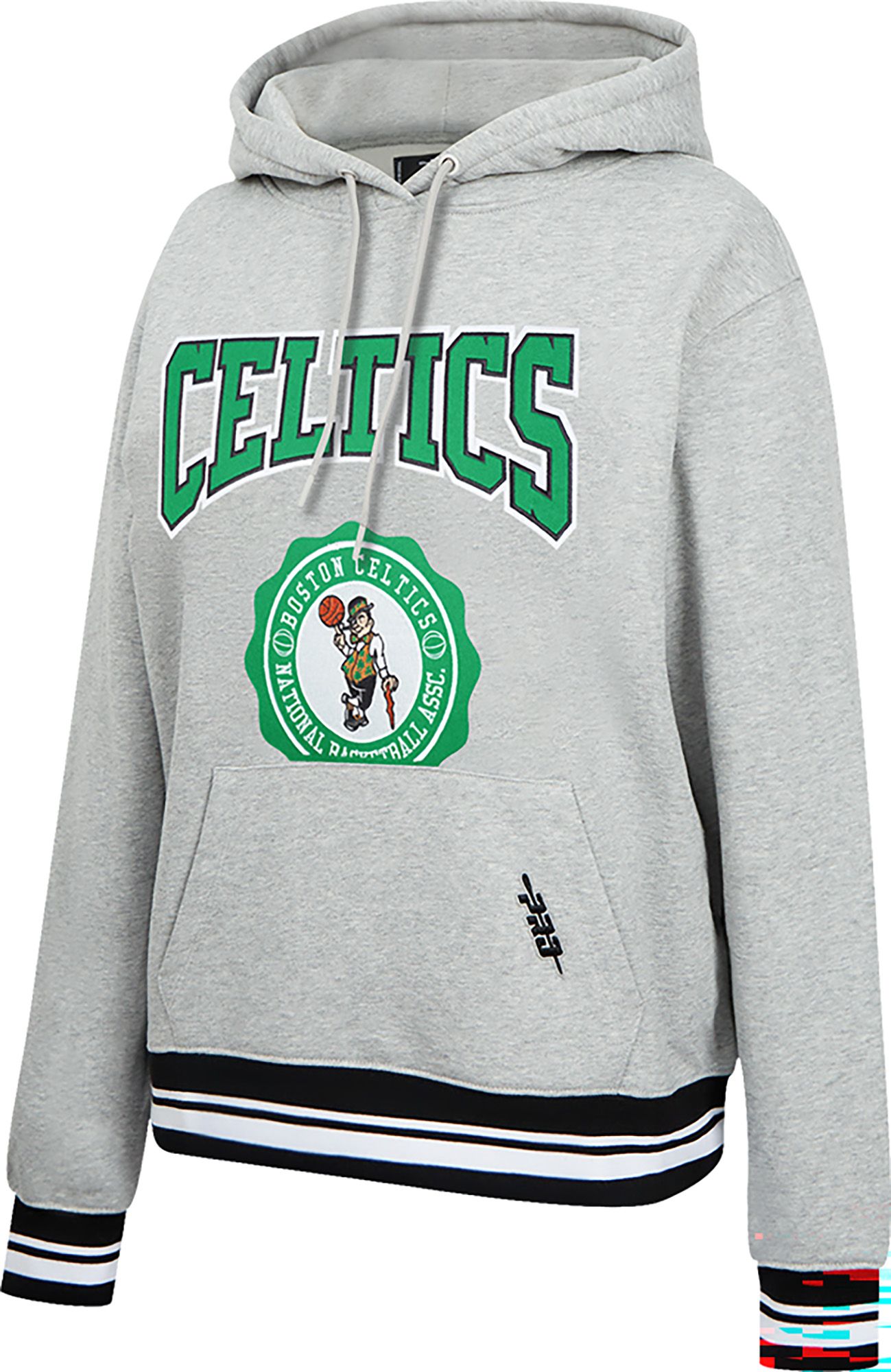 Pro Standard Women's Boston Celtics Grey Crest Emblem Hoodie product image