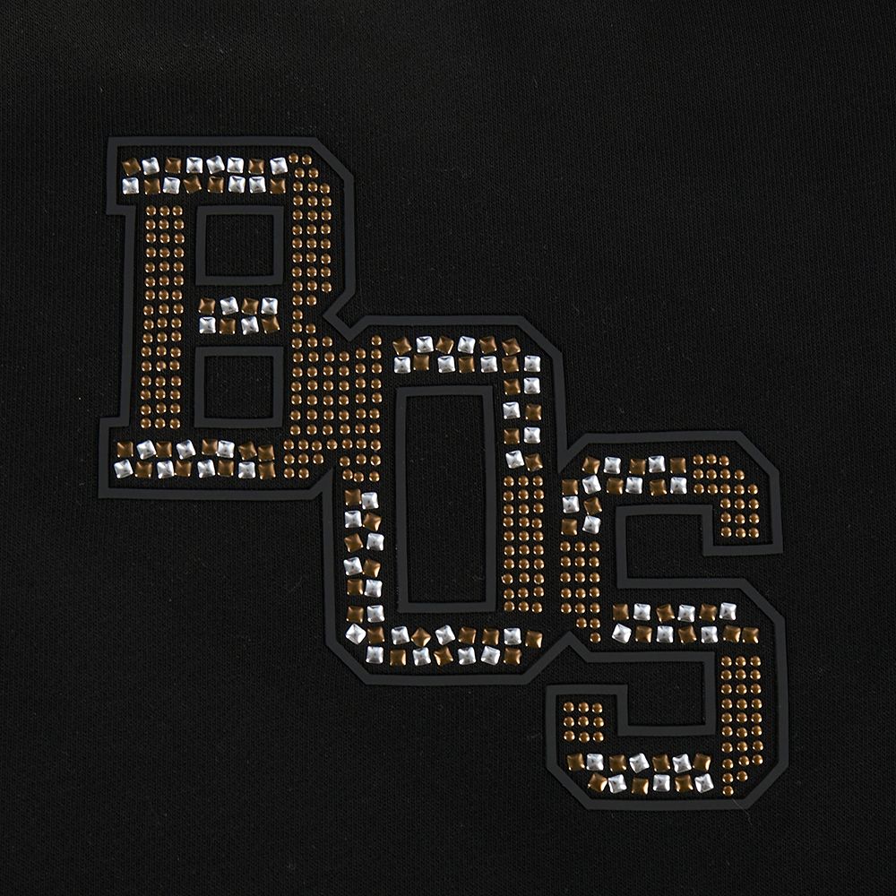 Pro Standard Women's Boston Celtics Black Renegade Crewneck Sweatshirt product image