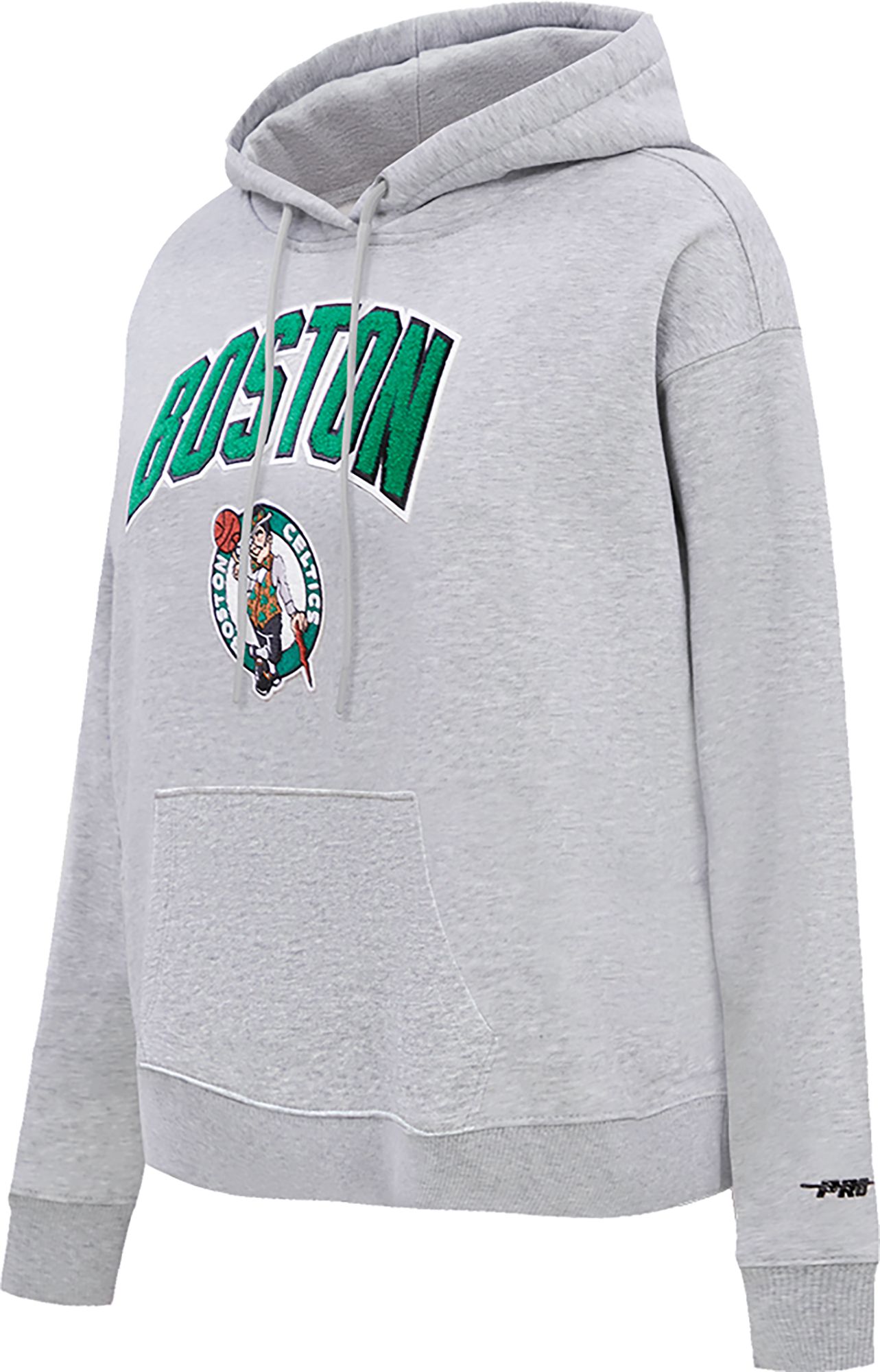 Pro Standard Women's Boston Celtics Grey Fleece Pullover Hoodie product image