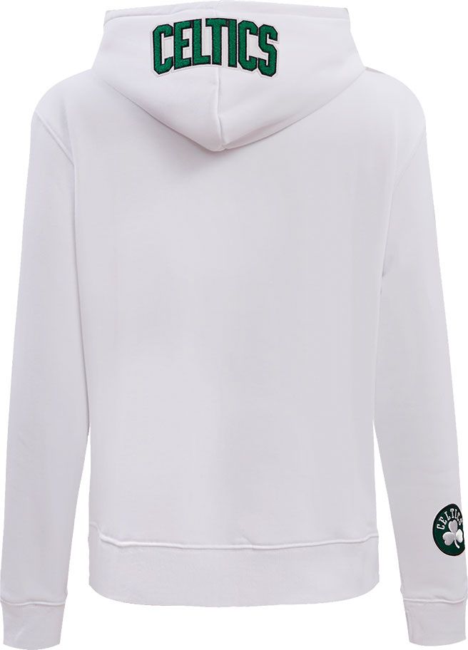 Pro Standard Women's Boston Celtics White Fleece Pullover Hoodie product image