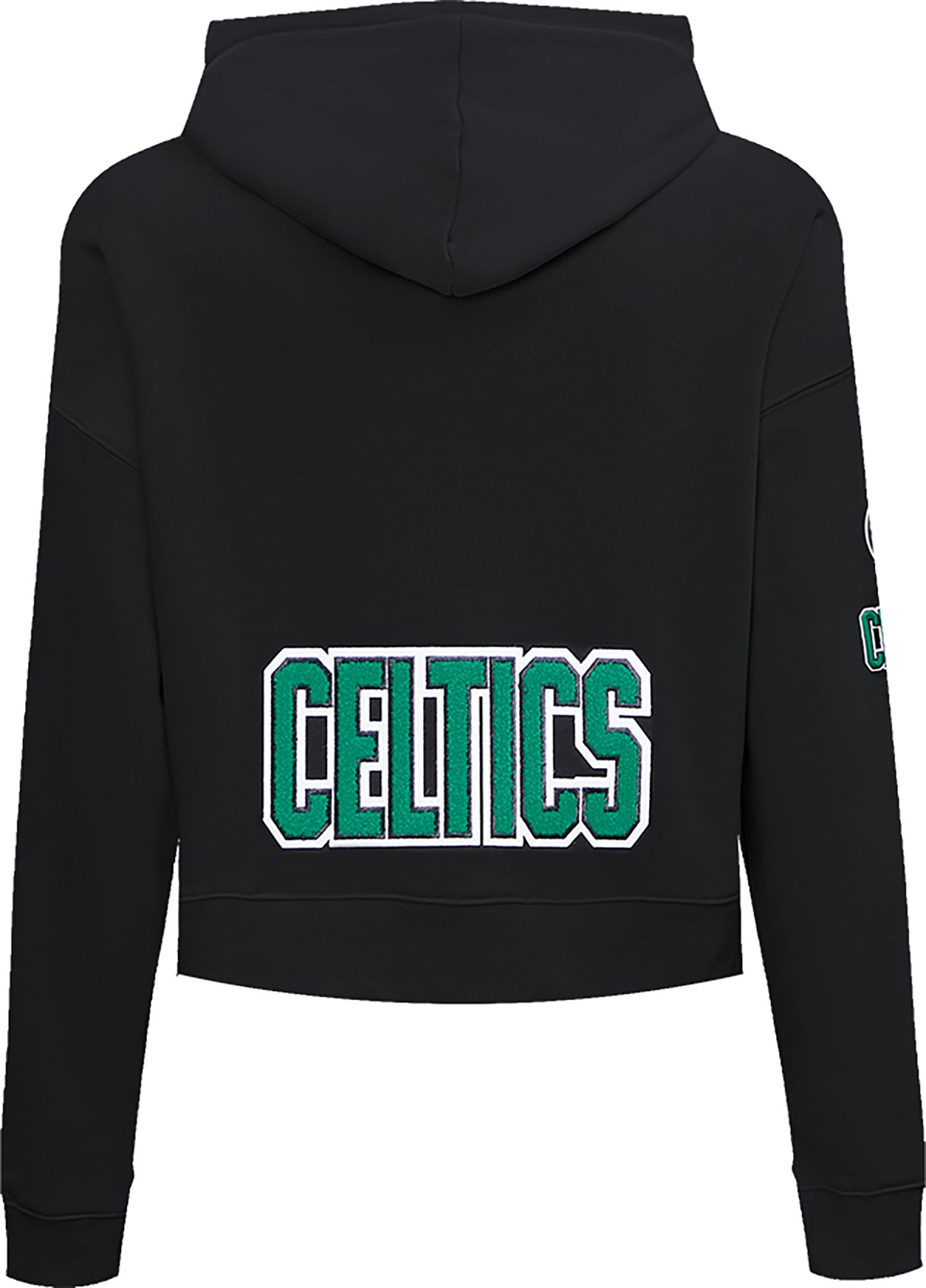 Pro Standard Women's Boston Celtics Black Cropped Fleece Pullover Hoodie product image