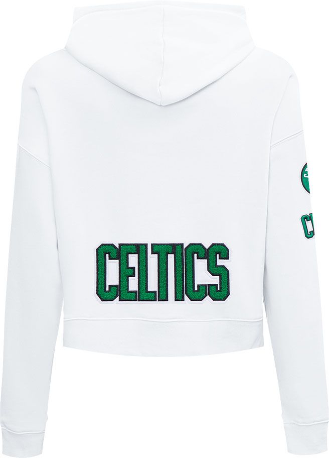 Pro Standard Women's Boston Celtics Cropped Fleece Pullover Hoodie product image