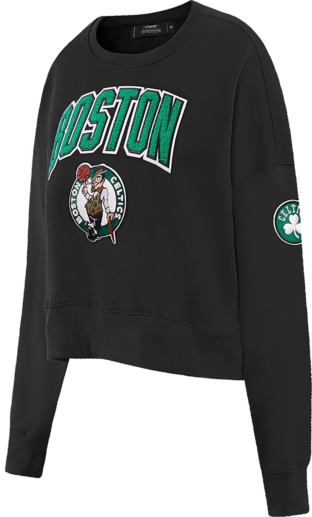 Pro Standard Women's Boston Celtics Black Fleece Crewneck Sweater product image
