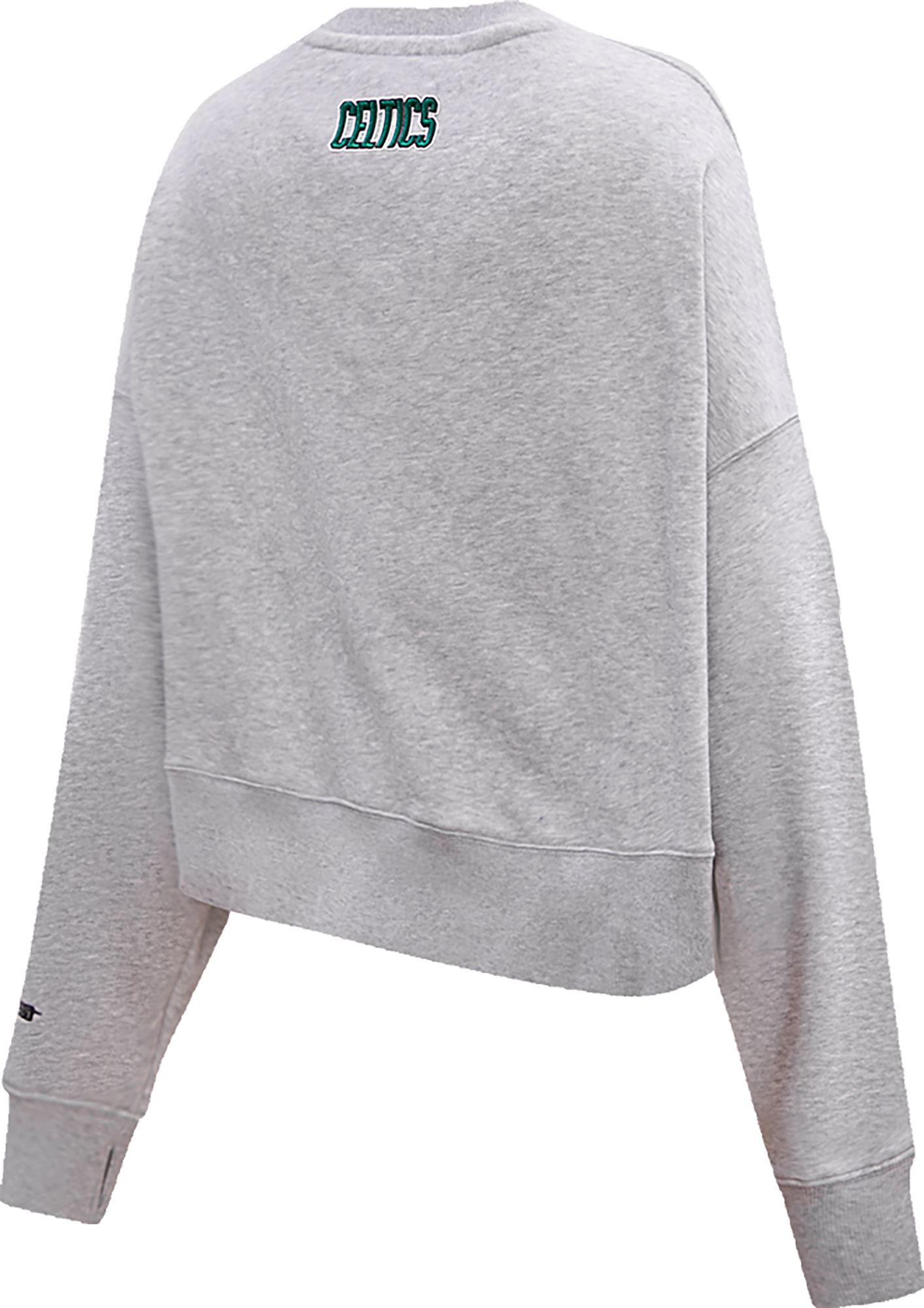 Pro Standard Women's Boston Celtics Grey Fleece Crewneck Sweater product image
