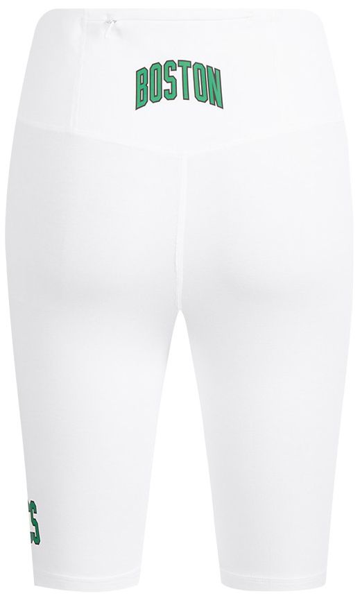 Pro Standard Women's Boston Celtics White Classic Cotton Bike Shorts product image