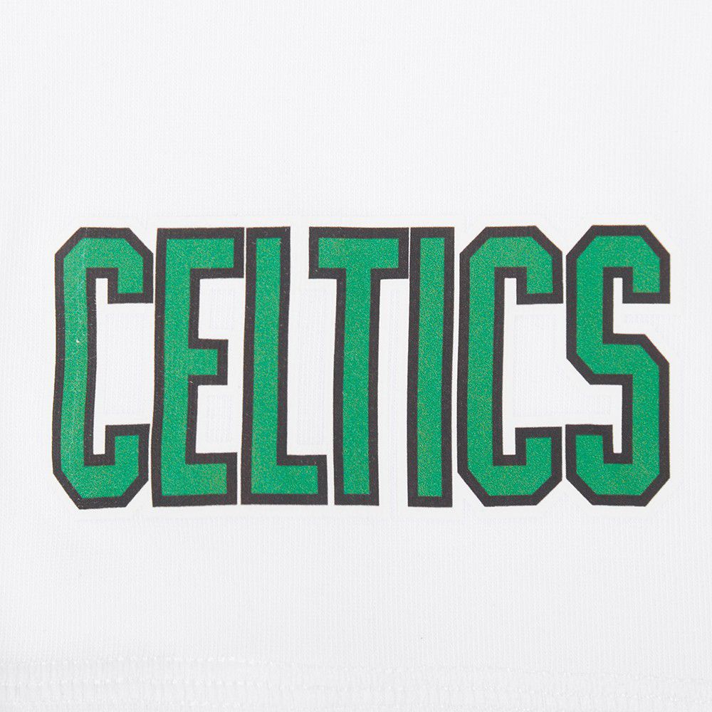 Pro Standard Women's Boston Celtics White Classic Cotton Bike Shorts product image