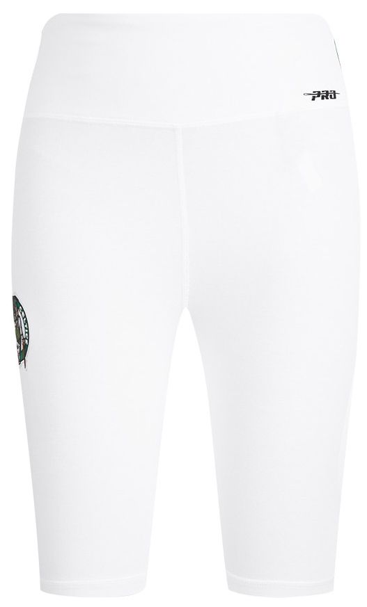 Pro Standard Women's Boston Celtics White Classic Cotton Bike Shorts product image