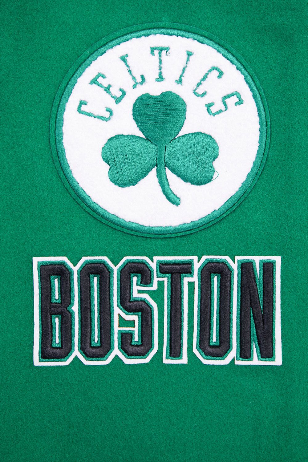 Pro Standard Women's Boston Celtics Varsity Jacket product image