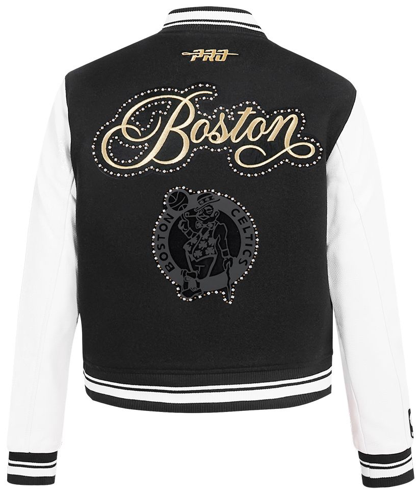 Pro Standard Women's Boston Celtics Black Renegade Wool Jacket product image