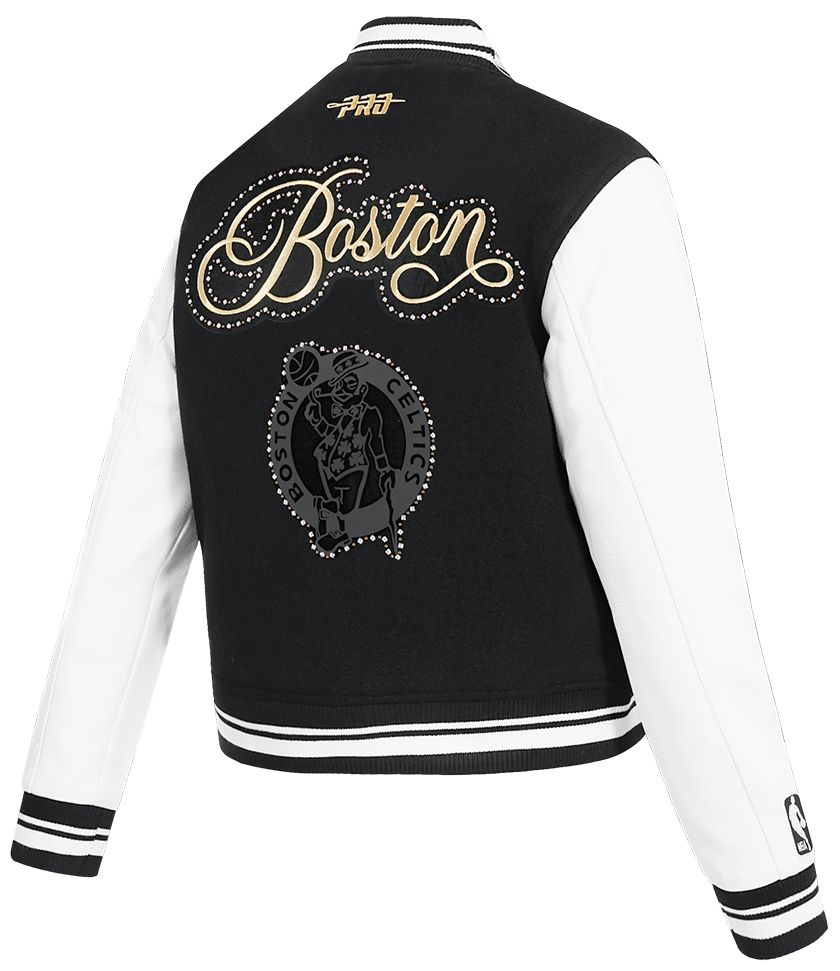 Pro Standard Women's Boston Celtics Black Renegade Wool Jacket product image