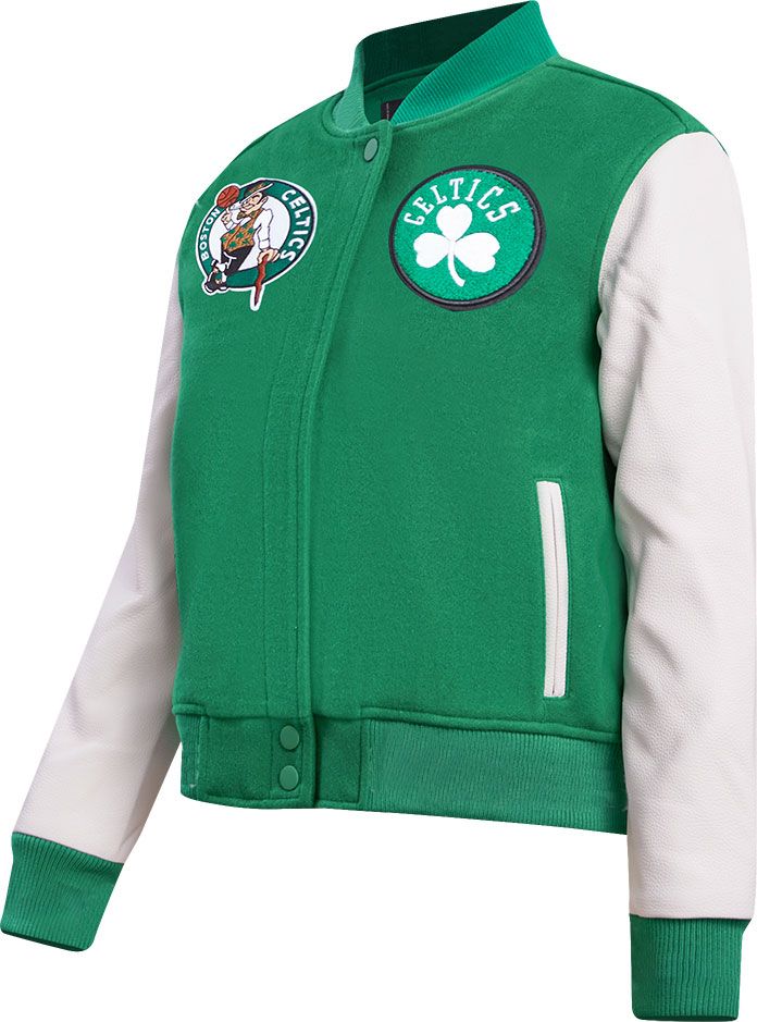 Pro Standard Women's Boston Celtics Wool Varsity Jacket product image