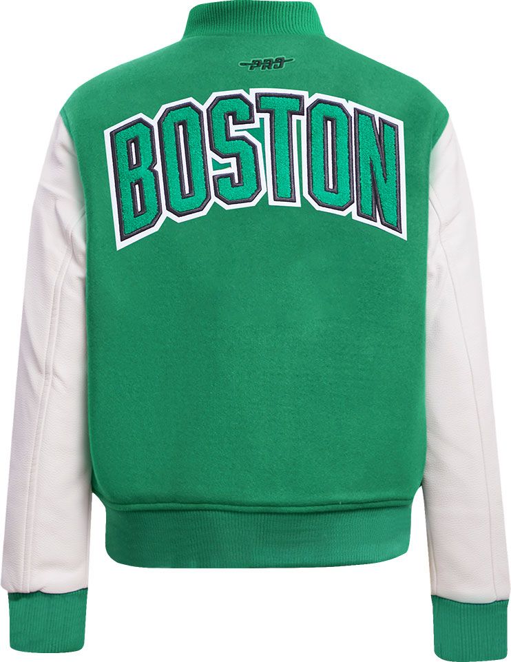 Pro Standard Women's Boston Celtics Wool Varsity Jacket product image