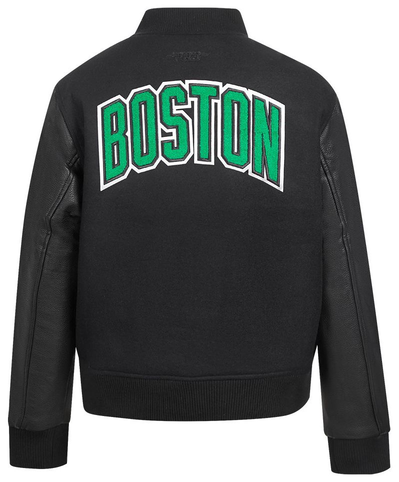 Pro Standard Women's Boston Celtics Black Classic Varsity Jacket product image