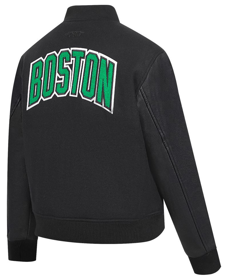 Pro Standard Women's Boston Celtics Black Classic Varsity Jacket product image