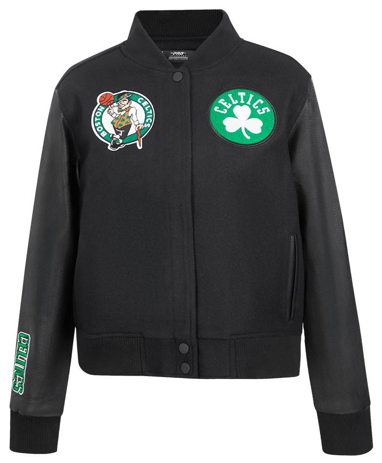 Pro Standard Women's Boston Celtics Black Classic Varsity Jacket product image