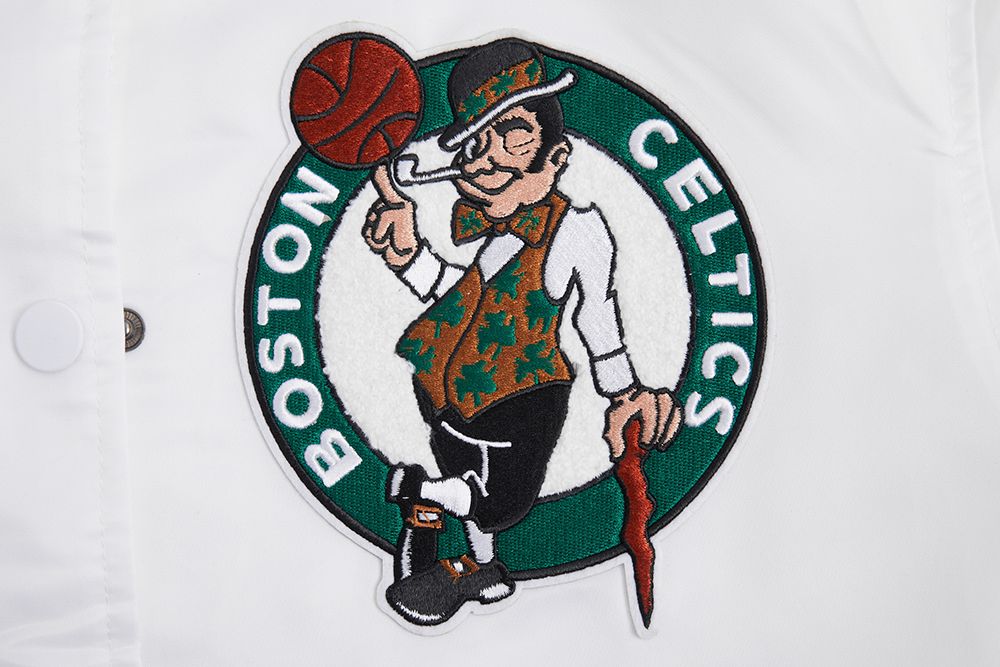 Pro Standard Women's Boston Celtics Mashup Satin Jacket product image