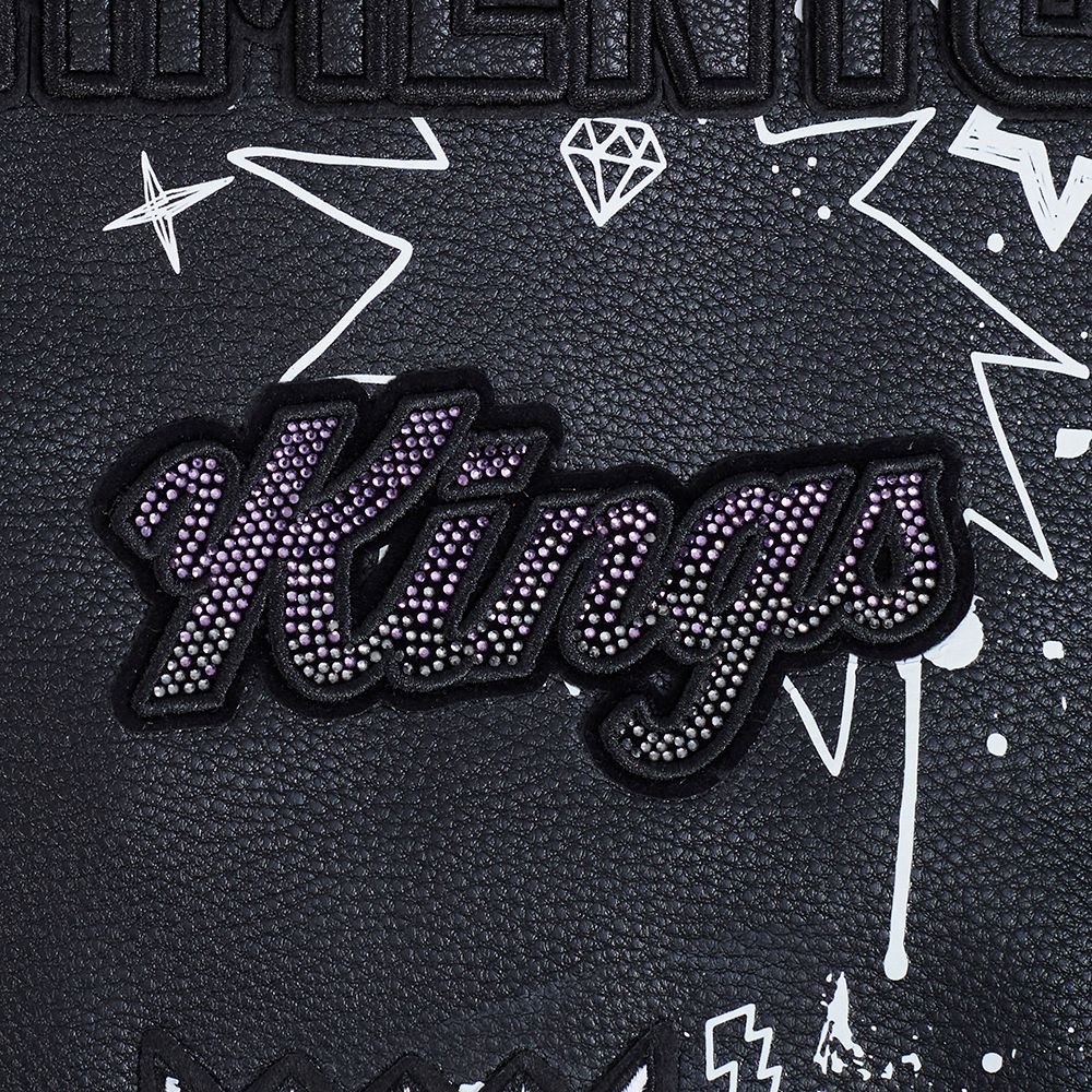 Pro Standard Women's Boston Celtics Black Sketchbook Leather Jacket product image