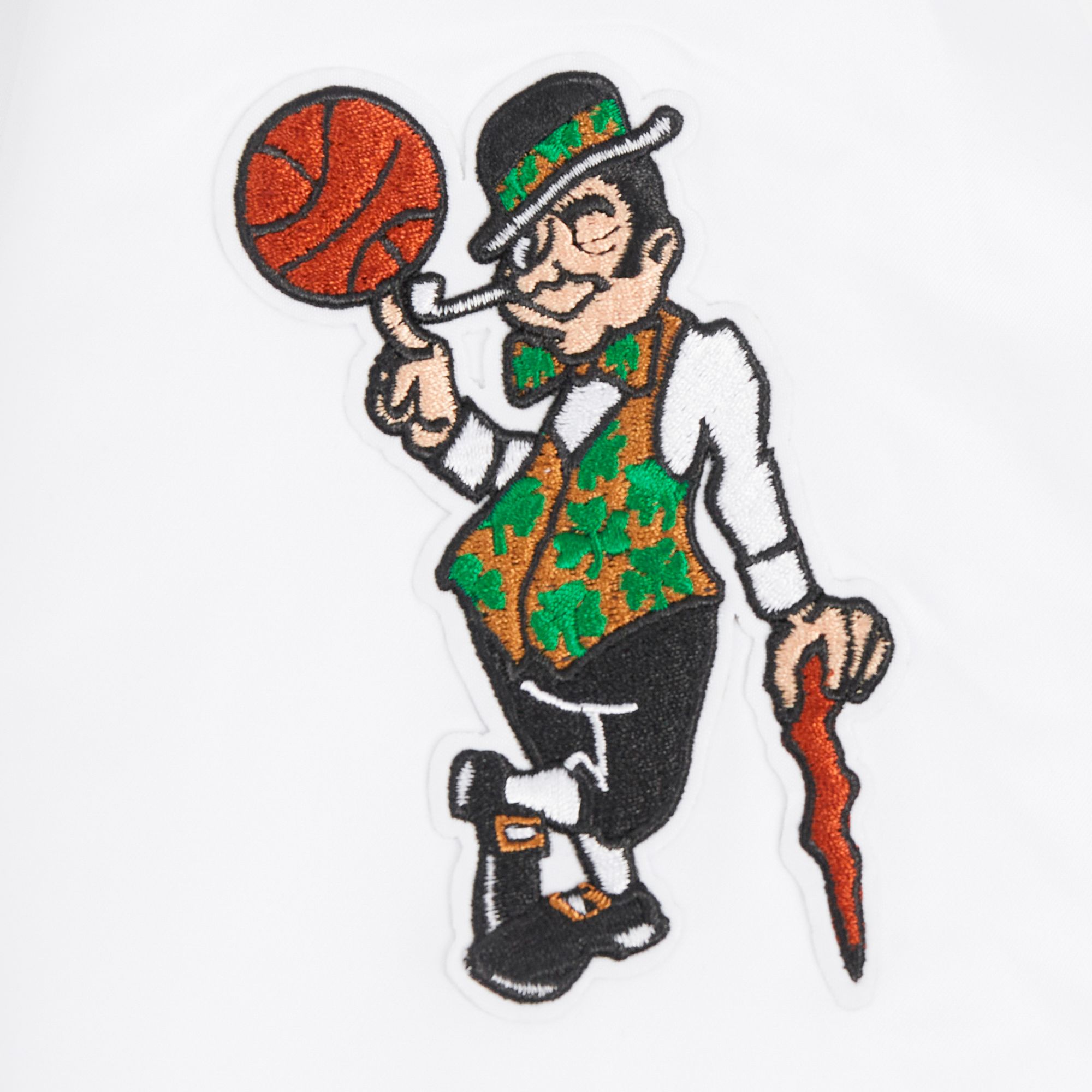 Pro Standard Women's Boston Celtics Satin White Jacket product image