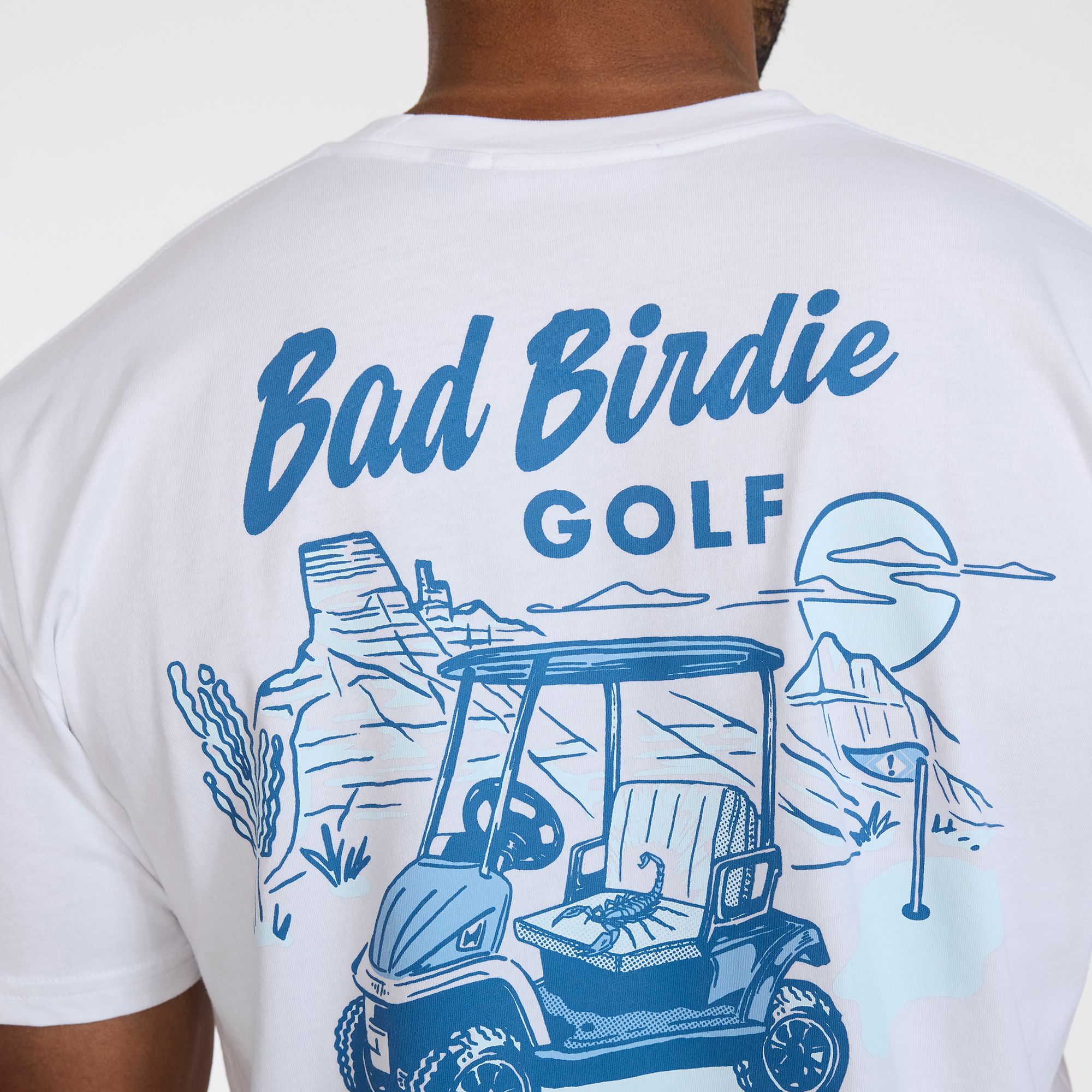 Bad Birdie Men's Sharp Swing Deadly Swing Golf Graphic T-Shirt product image