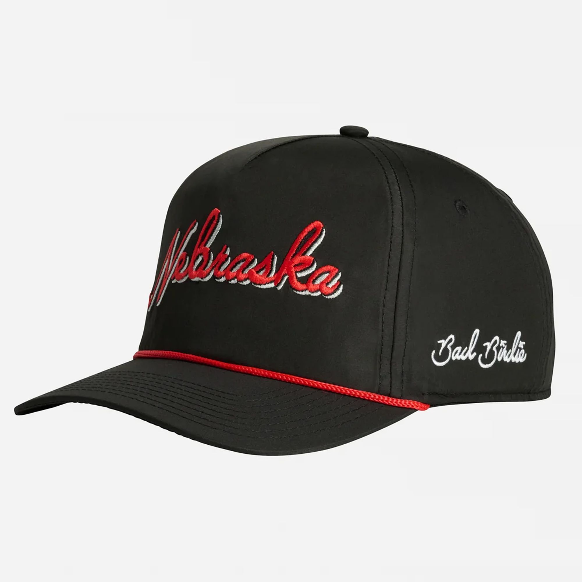 Bad Birdie Adult Nebraska Rope Golf Hat