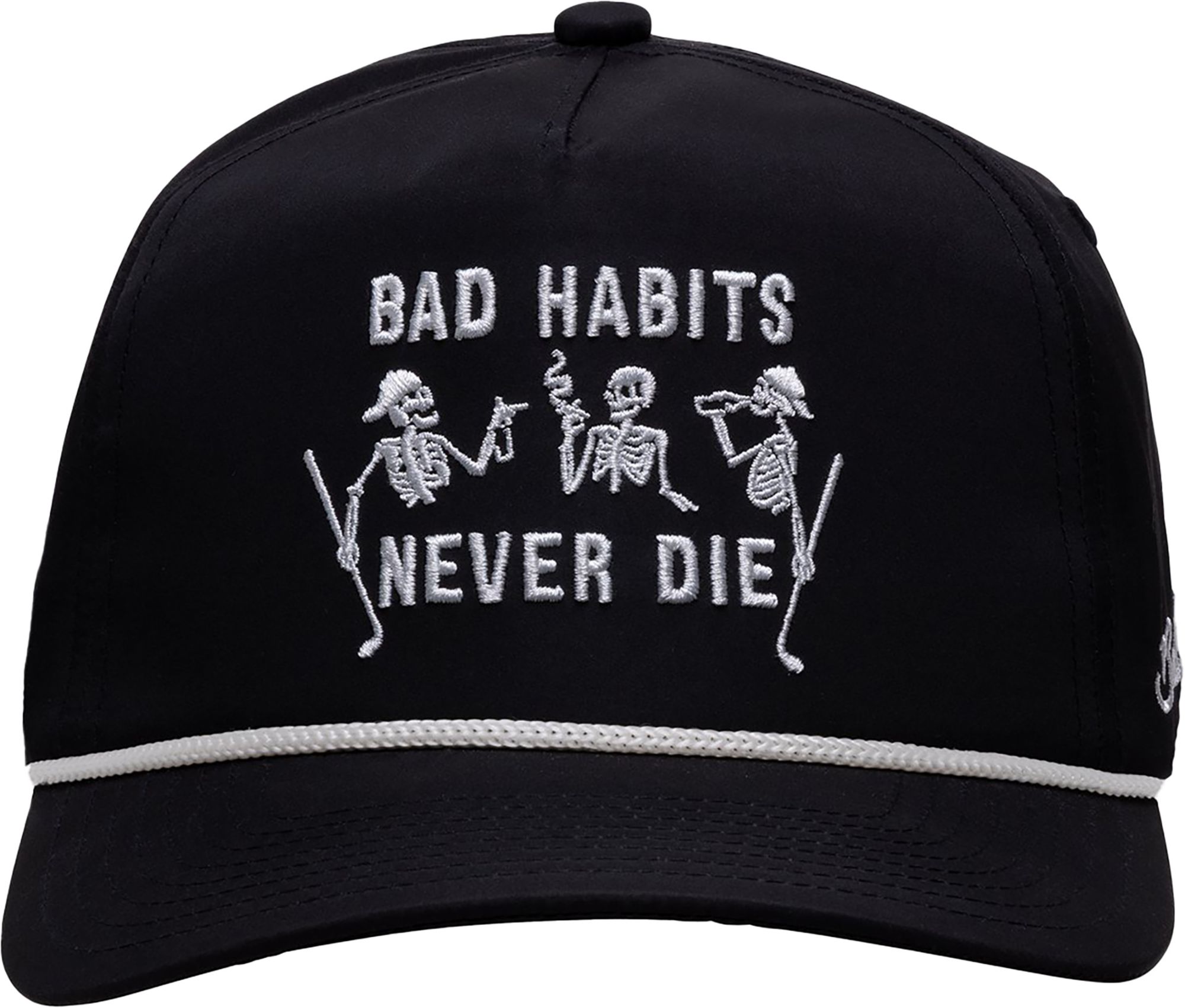Bad Birdie Adult Bad Habits Never Die Golf Rope Hat product image
