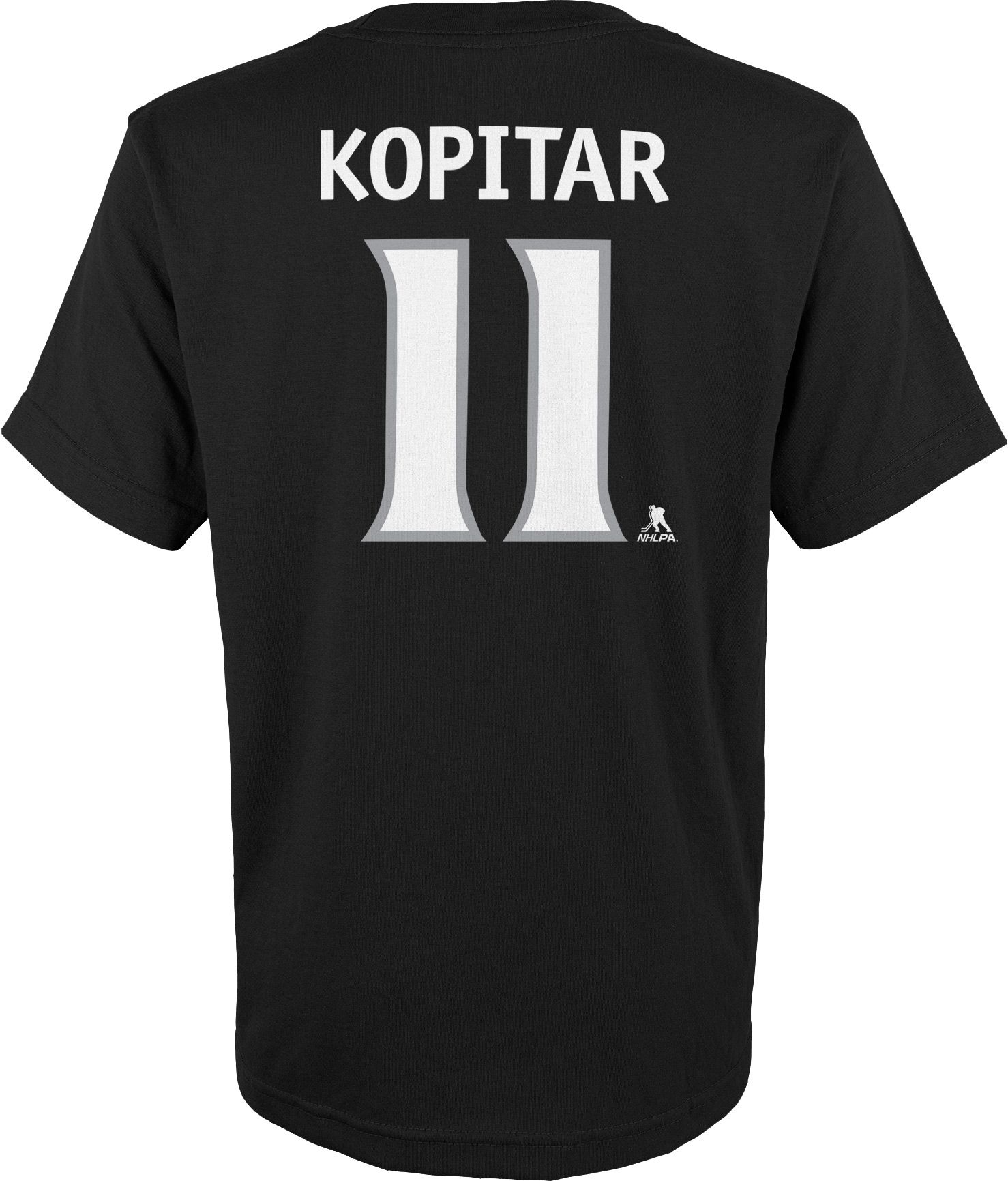 NHL Youth Los Angeles Kings Anze Kopitar #11 Black T-Shirt